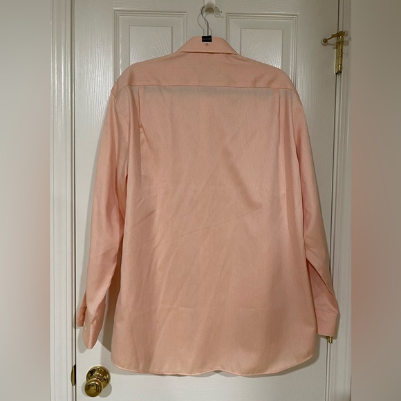 Men's Wearhouse Pronto Uomo Long Sleeve Cotton Woven Dress Shirt - Picture 3 of 7